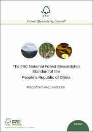 The FSC National Forest Stewardship Standard of the People’s Republic ...